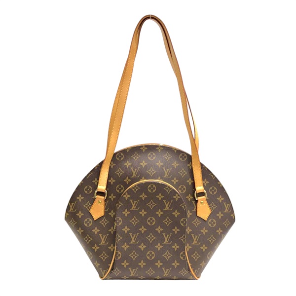 棕色 原花帆布 Ellipse GM Shopping 肩背包【LOUIS VUITTON LV 路易威登】 M51128