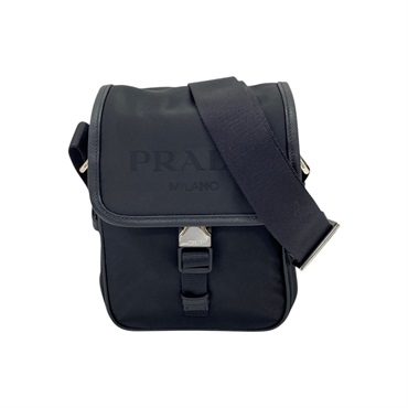 黑色 尼龍 Re-nylon  肩背包 2VD028【PRADA普拉達】 2VD028
