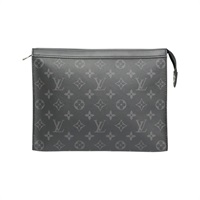 灰色 原花帆布 Pochette Voyage MM 手拿包 M61692【LOUIS VUITTON LV 路易威登】 M61692