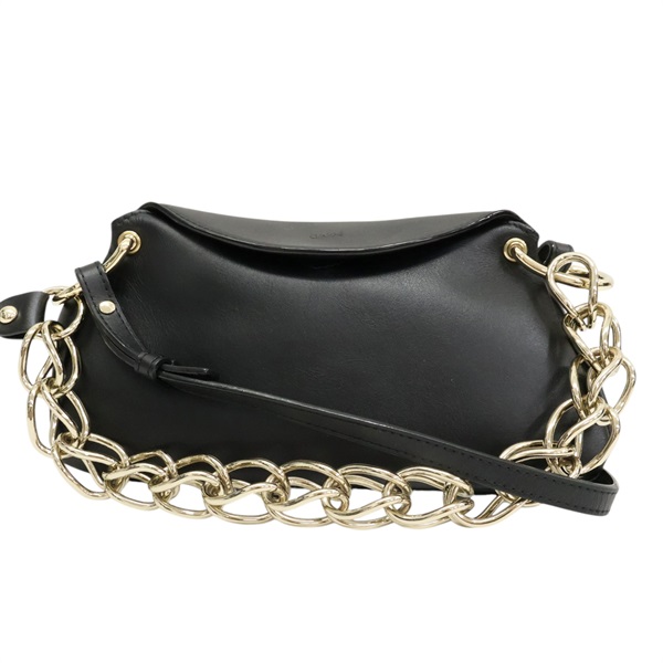 黑色 牛皮 Juana 肩背包【Chloe 克羅伊】 CHC22SS277G27