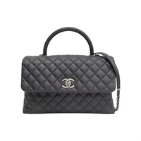 黑色牛皮 Coco Handle 兩用包 A92992【CHANEL 香奈兒】 A92992
