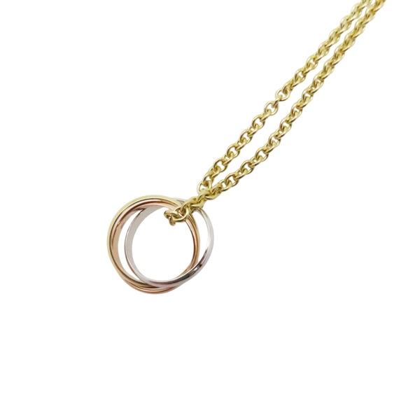 18K 三色三金 Trinity 項鍊【Cartier 卡地亞】