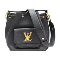 黑色 牛皮 Lock Me Bucket NV 兩用包【LOUIS VUITTON LV 路易威登】 M57687