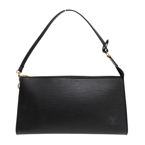 黑色 EPI水波紋 牛皮 Pochette Accessories 手提包【LOUIS VUITTON LV 路易威登】 M52942