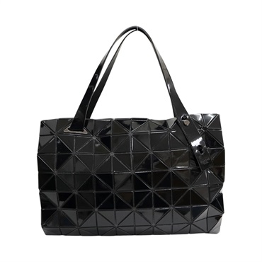 黑色 PVC Carton 肩背包【BAO BAO ISSEY MIYAKE 三宅一生】 BB61AG421