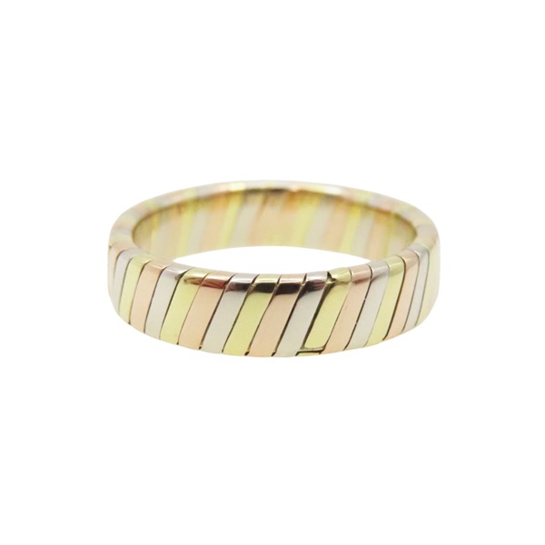 18K 三色三金 Tubogas 戒指【BVLGARI 寶格麗】