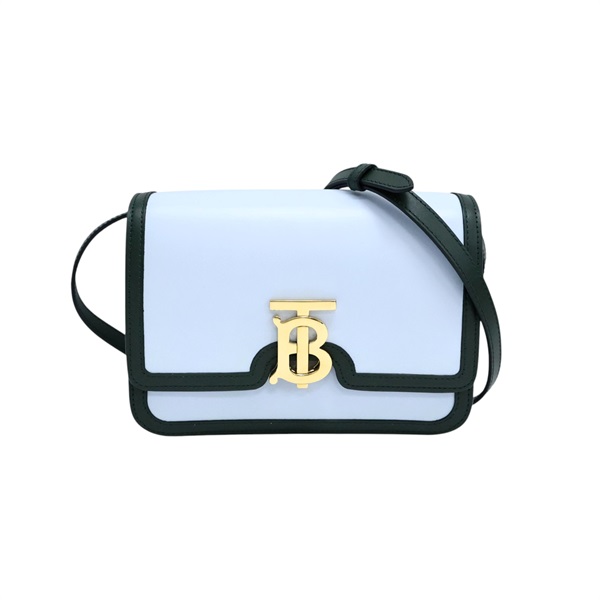 藍色牛皮 TB 肩背包【BURBERRY 巴寶莉】