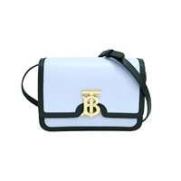 藍色牛皮 TB 肩背包【BURBERRY 巴寶莉】