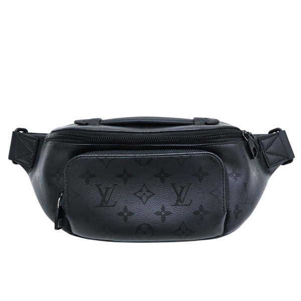 黑色 原花牛皮 Rush Bumbag 腰包【LOUIS VUITTON LV 路易威登】 M26763