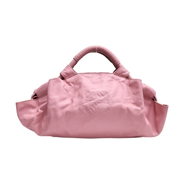 粉色羊皮 Nappa Aire 手提包【LOEWE 羅威】 309.82.103
