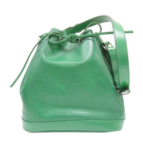 綠色 EPI 水波紋 牛皮 Petit Noe MM 肩背包【LOUIS VUITTON LV 路易威登】 M44104