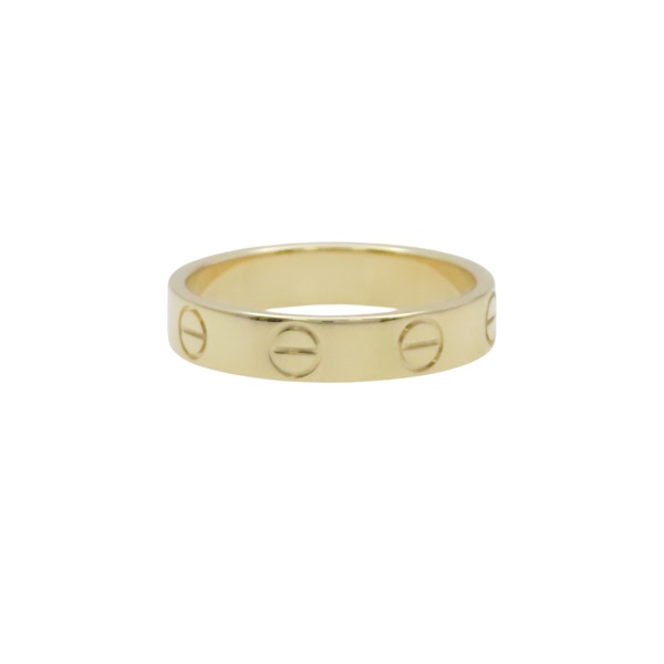 18K黃金 Mini Love 戒指【Cartier 卡地亞】 B4085000