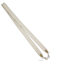 白/棕色 帆布 Sangle Casaque 25 mm G刻【HERMES 愛馬仕】