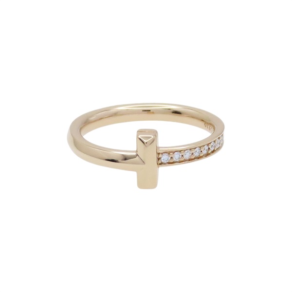 18K玫瑰金 鑽石 T1 戒指【Tiffany ＆ Co 蒂芬妮】 67795342
