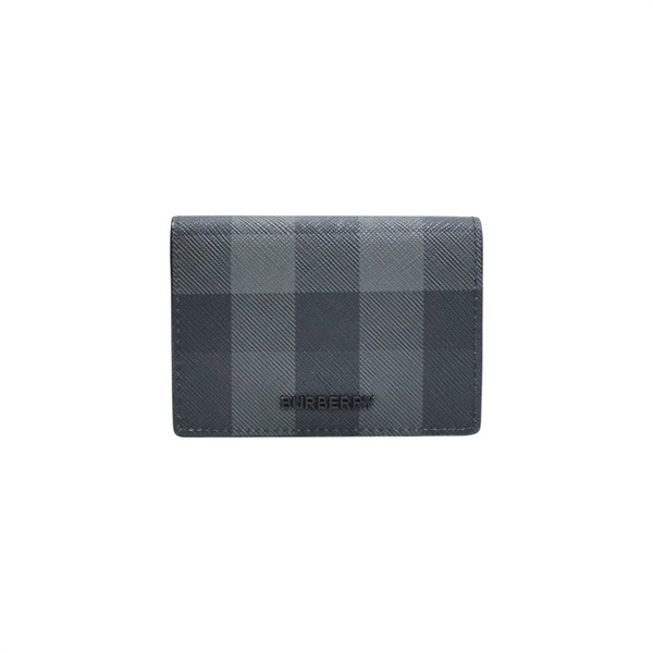 黑色牛皮 卡夾 名片夾【BURBERRY 巴寶莉】 80702041