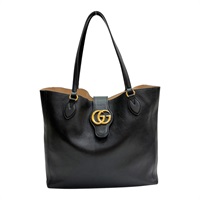 黑色 牛皮 GGMarmont 肩背包【GUCCI 古馳】 649577
