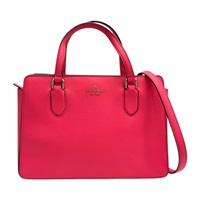 桃紅色 Saffiano Leather 牛皮 兩用包【Kate spade 凱特‧絲蓓紐約】 WKRU3930