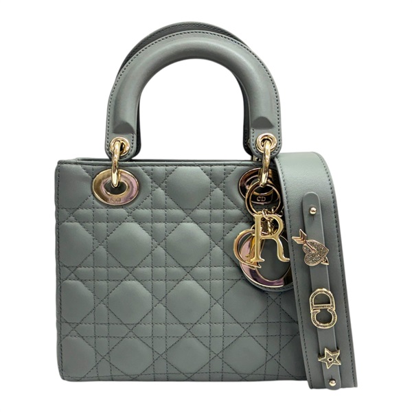 灰色 羊皮 My ABCDior 肩背包【Dior 迪奧】 M0538ONGE_M41G