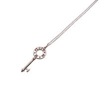 18K黃金 紅寶石 Atlas Pierced Key 項鍊【Tiffany & Co 蒂芬妮】