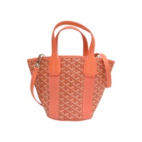 橘色 PVC塗層帆布 Belharra PM 兩用包【GOYARD 高雅德】 BELHARPMLTY20CL20P