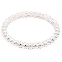 18K白金 Perlee pearls of gold 戒指【Van Cleef ＆ Arpels 梵克雅寶】 VCARPJME00