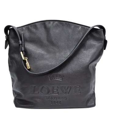 棕色 牛皮 Heritage 肩背包【LOEWE 羅威】