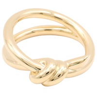 18K黃金 Knot Double Row 戒指【Tiffany & Co 蒂芬妮】 70153548