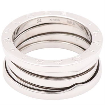 18K白金 B.zero1 3 Band 戒指 54【BVLGARI 寶格麗】 323535