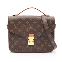棕色 原花帆布 Pochette Metis 兩用包【LOUIS VUITTON LV 路易威登】 M44875