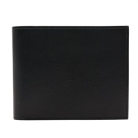 黑色 Evercolor 牛皮 Citizen Twill Compact Card Holder 對折短夾 A刻【HERMES 愛馬仕】