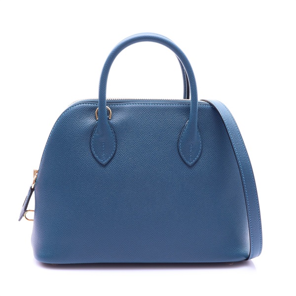 鴨子藍 Epsom牛皮 Bolide 1923 25 肩背包 W刻【HERMES 愛馬仕】 H082161CC