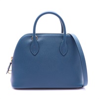 鴨子藍 Epsom牛皮 Bolide 1923 25 肩背包 W刻【HERMES 愛馬仕】 H082161CC