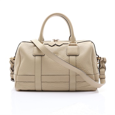 淺褐色牛皮 Paseo 30 波士頓 兩用包【LOEWE 羅威】 384.04CG41