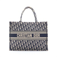 深藍色 帆布 Book Tote M 手提包【Dior 迪奧】 M1296ZRIW_M828