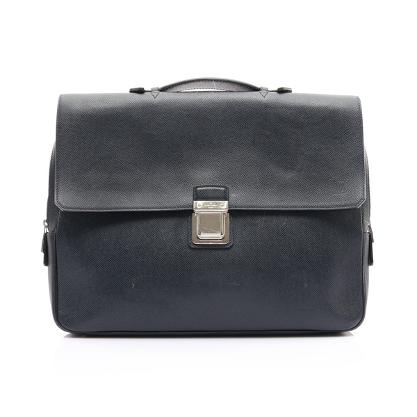 深藍色 Taiga牛皮 Vasili PM 公事包 手提包 (缺背帶)【LOUIS VUITTON LV 路易威登】 M32640