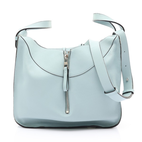 水藍色 牛皮 hammock small 吊床包【LOEWE 羅威】 387.30.N60