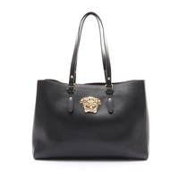 黑色牛皮 Medusa Tote 肩背包【VERSACE 凡賽斯】 DBFF277