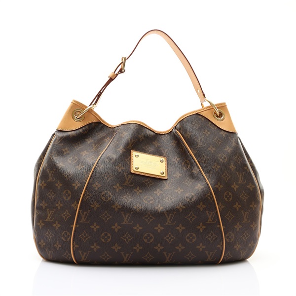 棕色 原花帆布 Galliera GM 肩背包【LOUIS VUITTON LV 路易威登】 M56381