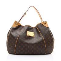 棕色 原花帆布 Galliera GM 肩背包【LOUIS VUITTON LV 路易威登】 M56381