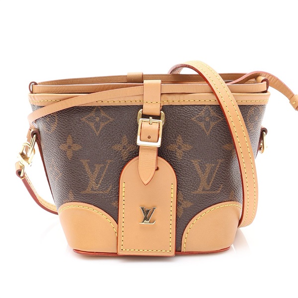 棕色 原花帆布 Noe Purse 肩背包【LOUIS VUITTON LV 路易威登】 M57099