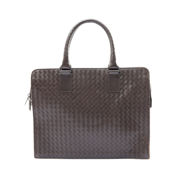 棕色 編織牛皮 公事包【BOTTEGA VENETA BV 寶緹嘉】 194669