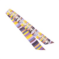 Les Baigneuses Twilly 絲巾 紫色 絲綢【HERMES 愛馬仕】