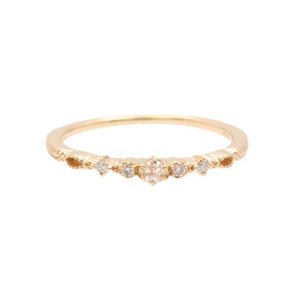 18K黃金 鑽石 戒指【JEWELRY 無品牌珠寶】
