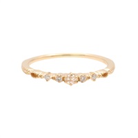 18K黃金 鑽石 戒指【JEWELRY 無品牌珠寶】