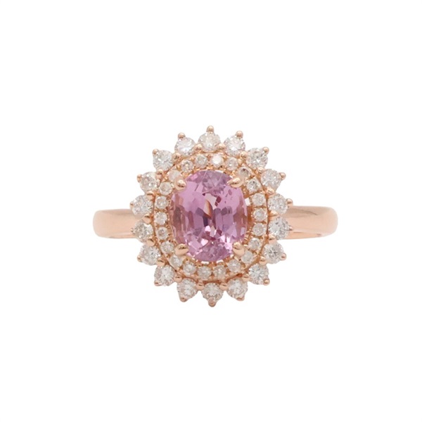 18K玫瑰金 鑽石 戒指【JEWELRY 無品牌珠寶】