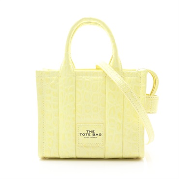 黃色 鱷魚壓紋 牛皮 肩背包【MARC JACOBS 馬克·雅各布斯】 H089L01RE22