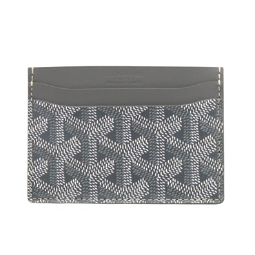 灰色 PVC塗層帆布 Saint-Sulpice 卡夾 名片夾【GOYARD 高雅德 】 STSULPPMLTY