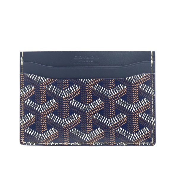 藍色 PVC塗層帆布 Saint-Sulpice 卡夾 名片夾【GOYARD 高雅德】 STSULPPMLTY