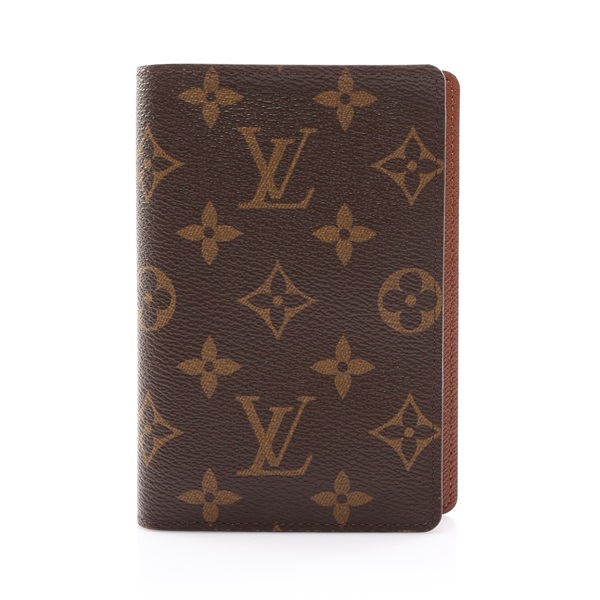 棕色 原花帆布 護照夾【LOUIS VUITTON LV 路易威登】 M60179
