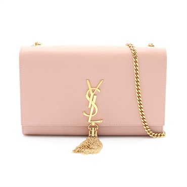 粉色 牛皮 Kate Medium 肩背包【SAINT LAURENT YSL 聖羅蘭】 354119